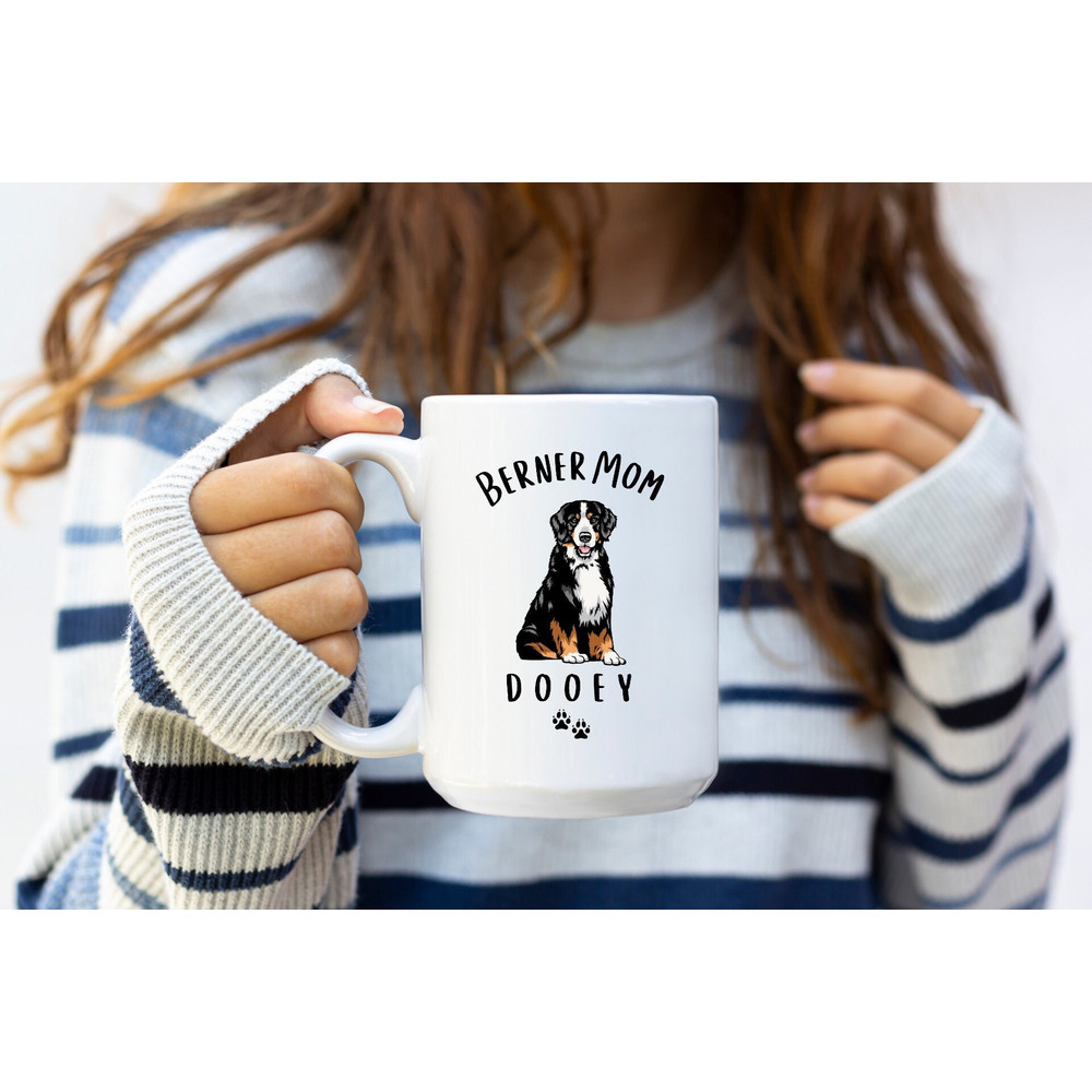 Berner Mom Mug, Bernese Mountain Dog Gifts, Personalized Berner Gift.jpg