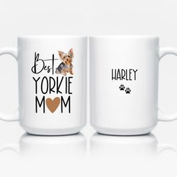yorkie gifts, yorkie mom mug, yorkshire terrier, yorkie coff