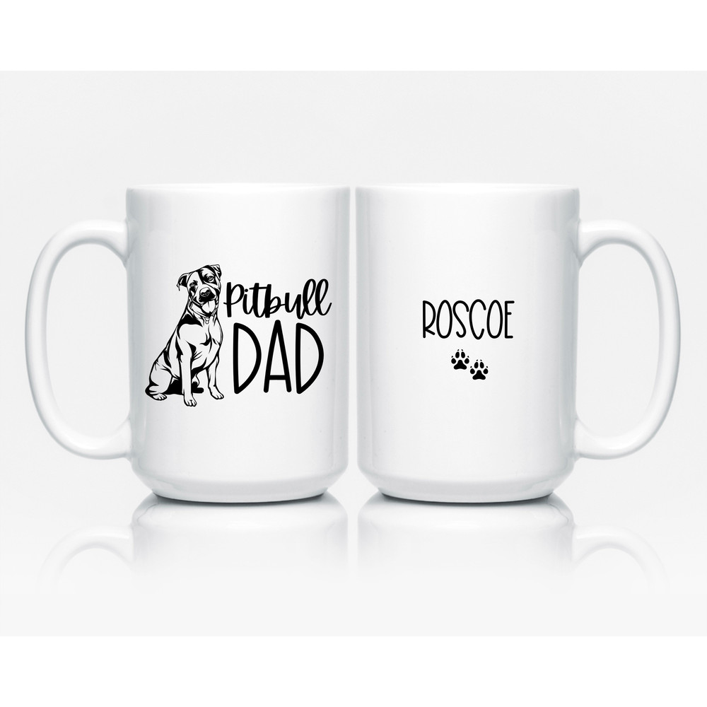 Pitbull Dad Mug, Pitbull Gifts, Pitbull Cups.jpg