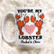 Custom Lobster Mug, Youre my Lobster Quote Mug, Personalized Couples Wedding Cup, Lobsters in Love, Cute Valentines Anniversary Gift Idea.jpg