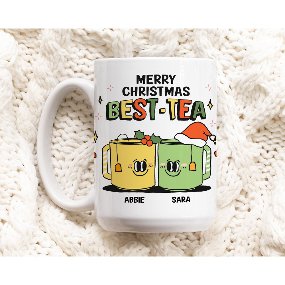 Custom Best Friend Mug, Bestie Christmas Cup Personalized, Best Friend Friendship mug, Friends Mug, Friend Christmas present, Xmas Gift.jpg