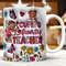 3D Inflated Cupid's Favorite Teacher Mug Wrap PNG, 3D Teacher Valentines Puffy Mug Wrap, Best Teacher Ever, Teacher's Day, Back To School.jpg