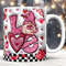 3D Inflated Gnomes Love Mug Wrap PNG,3D Gnomes Valentines Puffy Mug Wrap PNG,Loads Of Love,Pink Valentine,Funny Valentine's,Valentine's Day 2.jpg