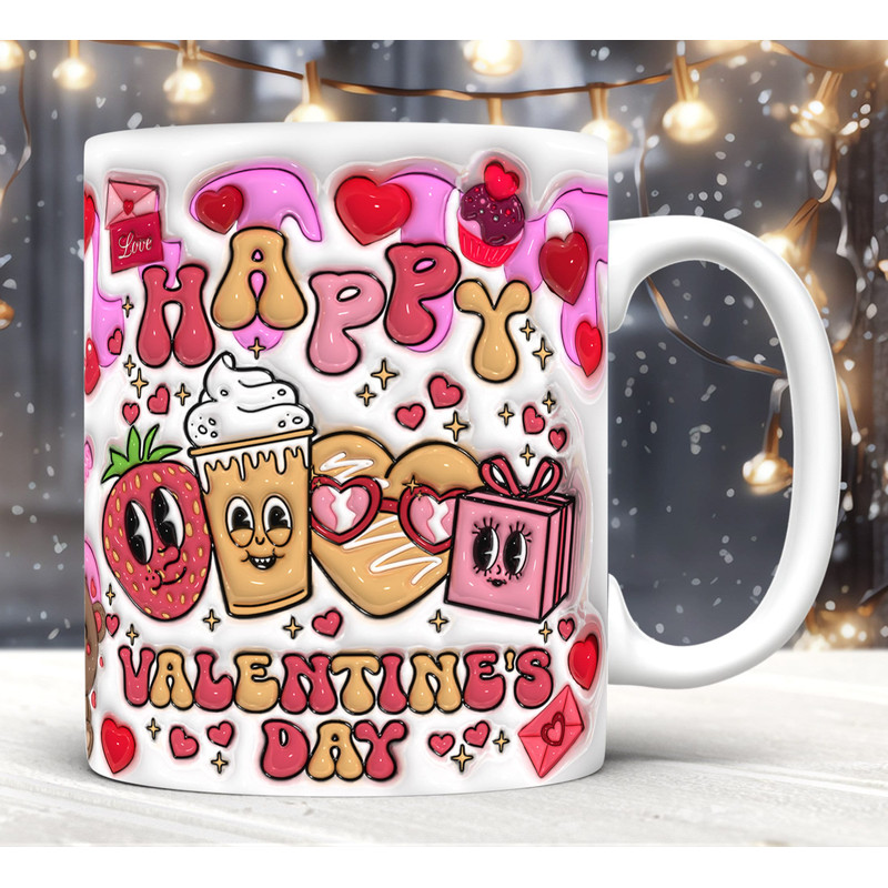 3D Inflated Happy Valentine's Day Mug Wrap PNG,3D Valentines Coffee Puffy Mug Wrap PNG,Valentine Gift Ideas,Loads Of Love,Gifts For Her.jpg