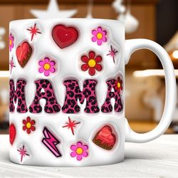 3d inflated mothers day mug