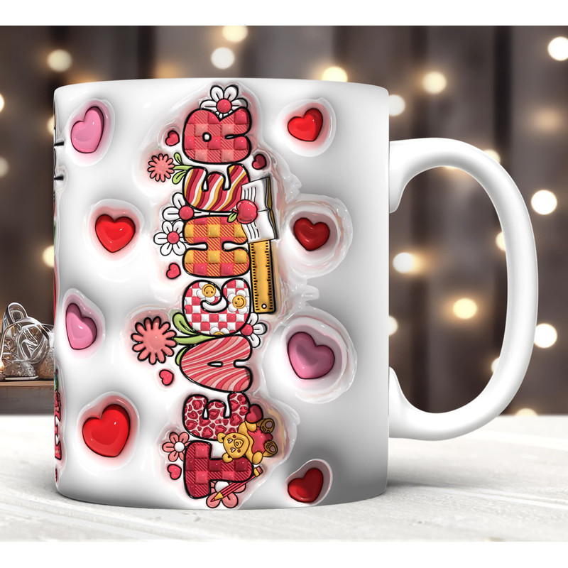 3D Inflated Teacher's Day Mug Wrap PNG, 3D Teacher Valentines Puffy Mug Wrap PNG, Teacher Life, Cool Teacher, Teacher Clipart,Back To School.jpg