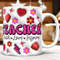 3D Inflated Teacher's Day Mug Wrap PNG, 3D Teacher Valentines Puffy Mug Wrap PNG, Teacher Life, Cool Teacher, TeacherPNG, Back To School.jpg