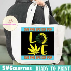 love sunflower svg,svg,love weed svg, sunflower svg, sunflower gift, weed svg, weed gift, sunflower lover,trending svg,half sunflower,cannabis svg,cannabis svg