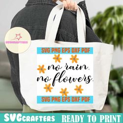 no rain no flowers svg,inspirational quotes,motivational quote,svg cricut, silhouette svg files, cricut svg, silhouette svg, svg designs, vinyl svg