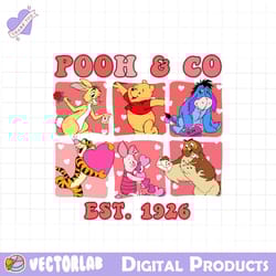 pooh go est 1926 winnie the pooh valentine's day png