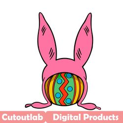 easter bunny ears and egg svg, easter day svg, bunny svg, easter eggs svg, the easter bunny svg, bunny ears svg, bunny g