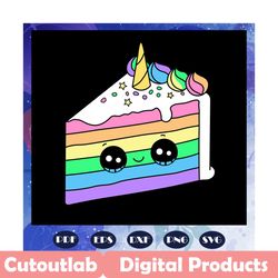 unicorn cake svg, unicorn svg, unicorn lover svg, unicorn lover gift, unicorn lover party, unicorn silhouette, trending