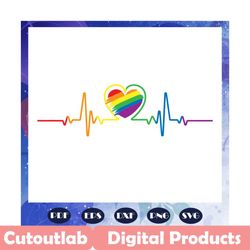 heart lgbt, rainbow heart svg, lgbt svg, win svg, lesbian gift, lgbt shirt, lgbt pride, gay pride svg, lesbian gifts, le
