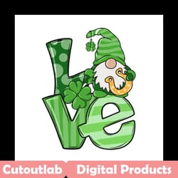 love gnomes saint patrick day svg, saint patrick svg, gnomes st patrick day, gnomes patrick svg, gnomes saint patrick s