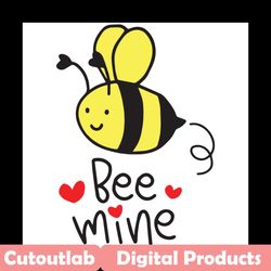 bee mine svg, valentine svg, valentine bee svg, be mine svg, valentine be mine, bee heart svg, bee love svg, cute bee sv