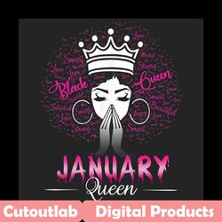 january black queen png, birthday png, january birthday, january queen png, birthday black girl, black girl png, born in