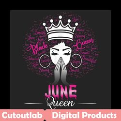 june black queen png, birthday png, june birthday, june queen png, birthday black girl, black girl png, born in june, ju