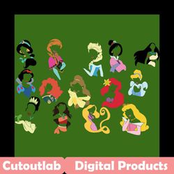 disney princess svg bundle, trending svg, disney princess svg, princess svg, snow white svg, elsa svg, belle avg, mulan