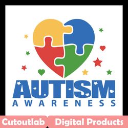 autism awareness svg, autism svg, love svg, autism puzzle svg, svg files for cricut, autism heart svg, awareness svg, au