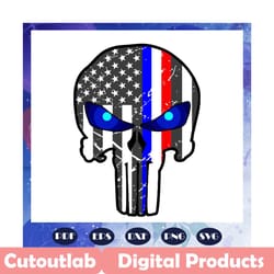 american flag punisher, thin blue line punisher skull, police lives matter, independence day svg,american flag, happy 4t