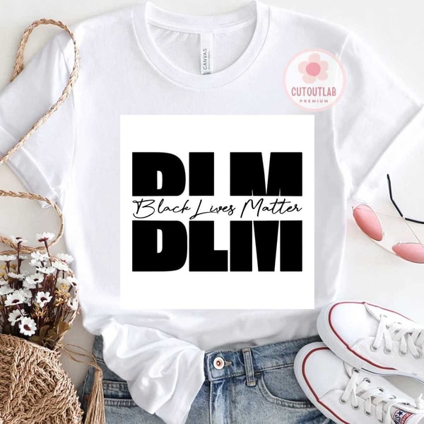 Blm Color Letters Shape Clipart Large Bold BLM Letters Split with Script Words | Inspire ...
