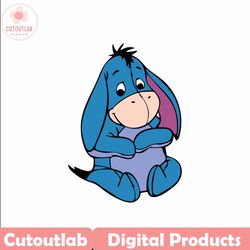 baby eeyore svg, winnie pooh svg png, pooh svg, bear svg clipart disneyland ears svg cut file cricut, silhouette