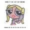 Bubbles Embroidery Design File, The Powerpuff Girls Embroidery Design, Machine embroidery pattern..png