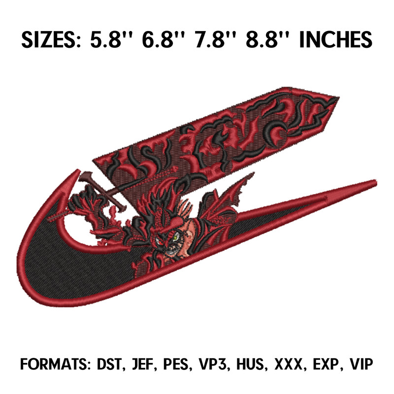 Demon Asta embroidery design file, Black Clover Anime Embroidery Design, Anime Pes Design Brother, Machine Embroidery 1.png