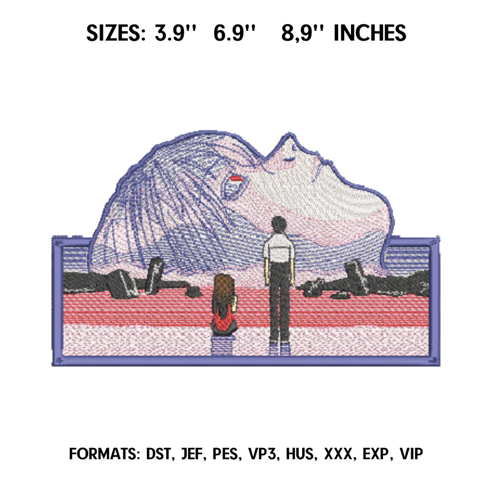 Evangelion Embroidery Design File, Evangelion 01 Anime Embroidery Design, Machine Embroidery Pattern, Anime Pes Design 1.png
