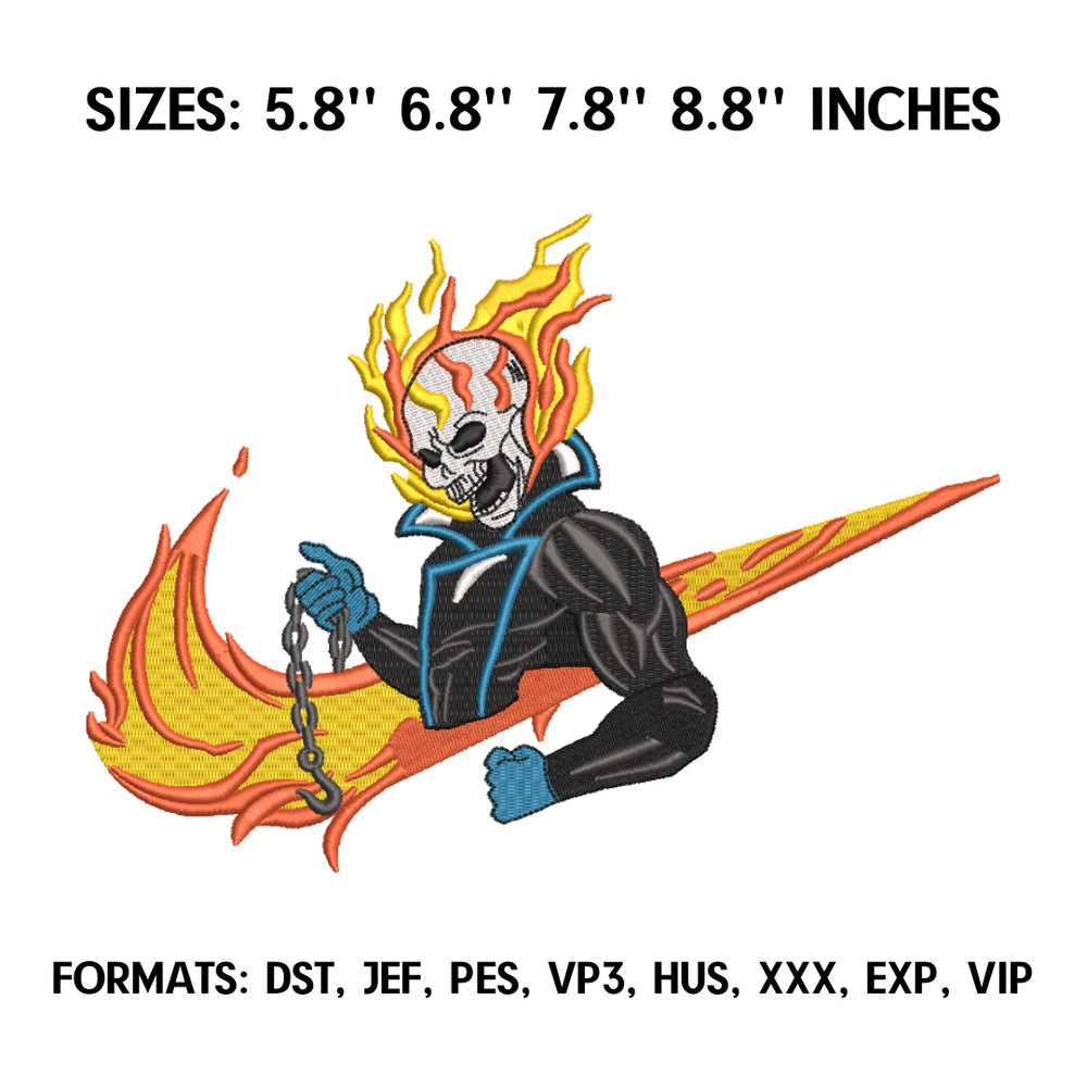 Ghost Rider Embroidery Design File, Marvel Embroidery Design, Machine Embroidery design file, Ghost Rider design pes.png