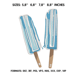 ice cream naruto and jiraya embroidery design file pes. anime embroidery pattern. 5.8 6,8 7,8 8,8in. digitizing emb