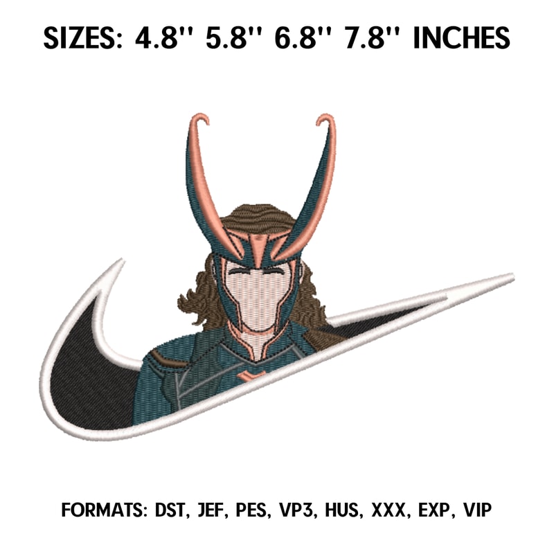 Loki Embroidery Design File, Marvel Embroidery Design, Machine embroidery design, Avengers Embroidery Design.png