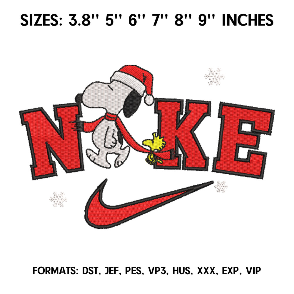 Nike New Year Embroidery Design File, New Year Embroidery Design, Machine embroidery, Merry Christmas Design Pes.png