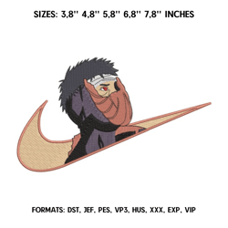 obito embroidery design file naruto anime embroidery design machine design pes dst. obito uchiha embroidery pes 1