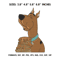 Scooby Embroidery design file pes. Scooby Doo embroidery design. Cutie Scooby embroidery, Anime Pes Design.png