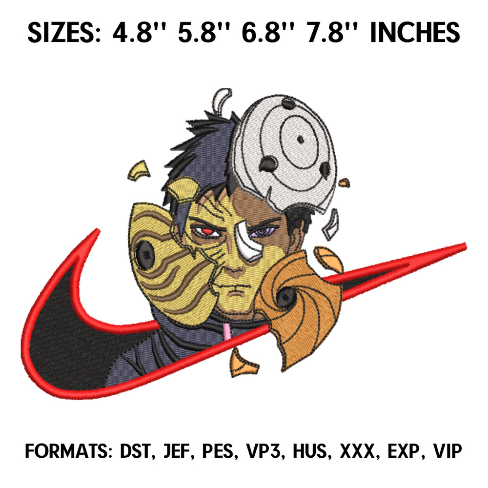 Uchiha Obito Embroidery Design File Naruto Anime Embroidery Design Machine Design Pes Dst. Obito Crush Mask embroidery.png