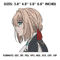 Violet Evergarden Embroidery Design File, Violet Evergarden Anime Embroidery, Machine embroidery, Anime Design Pes.png