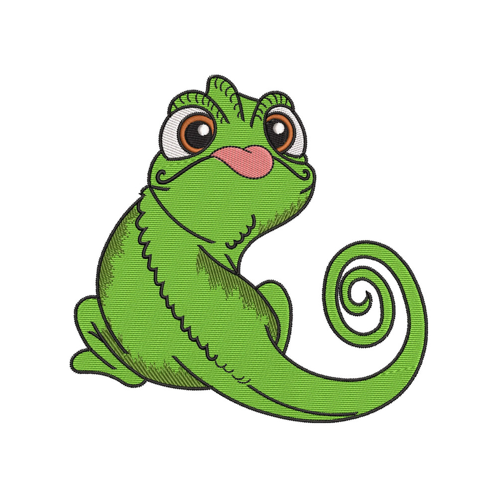 Chameleon Embroidery Design, Chameleon Lizard Machine Embroidery Files, Best Day Ever Chameleon Lizard Digital Embroidery Design Files.jpg