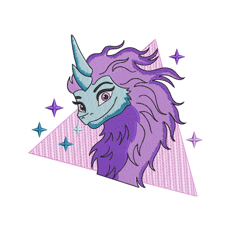 Princess Embroidery Design, Sisu Machine Embroidery Design, Last Dragon Queen Machine Embroidery Files - Digital Downloads.jpg