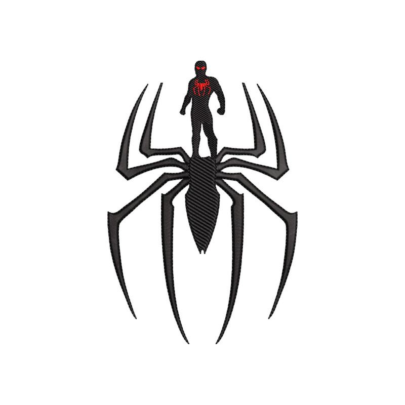 Spider Web Machine Embroidery Design, Miles Superhero Embroidery Designs, Baby Boy Digital Embroidery Designs - 3 Sizes - Instant Downloads.jpg