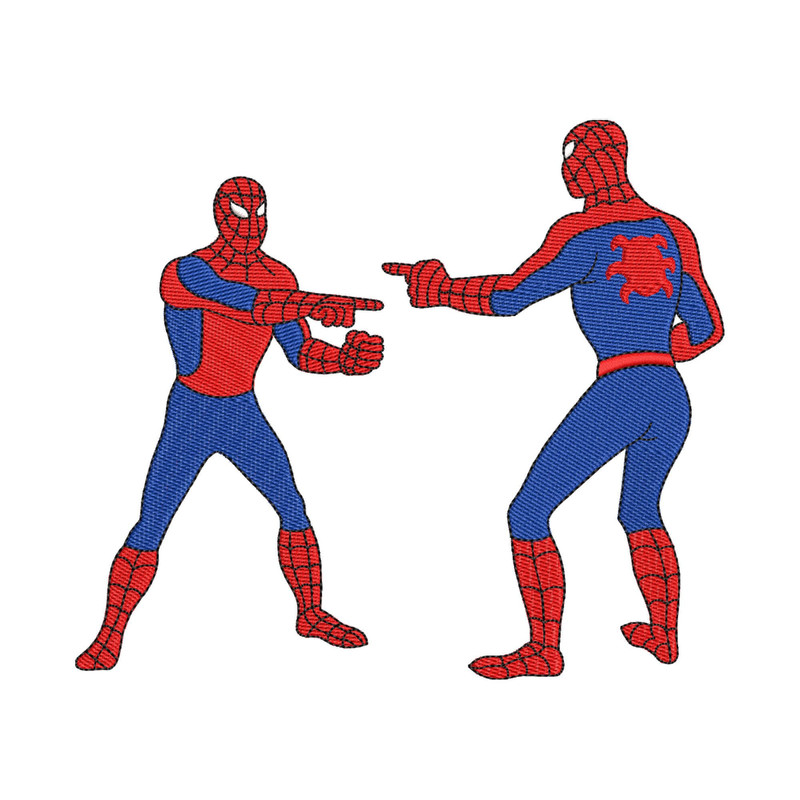 Superhero Embroidery Design, Superhero Pointing Embroidery Design, Embroidery Pattern Spider Pointing, Digitizing Machine Embroidery Files.jpg