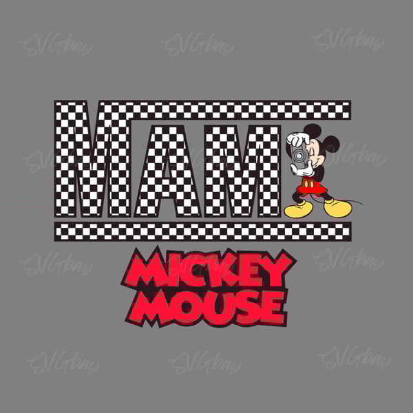 Mama Mickey Mouse Dissney Mother's day svg | Inspire Uplift