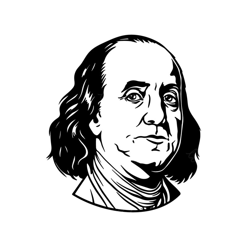 Benjamin-Franklin-SVG-Digital-Download-Files-2239182.png