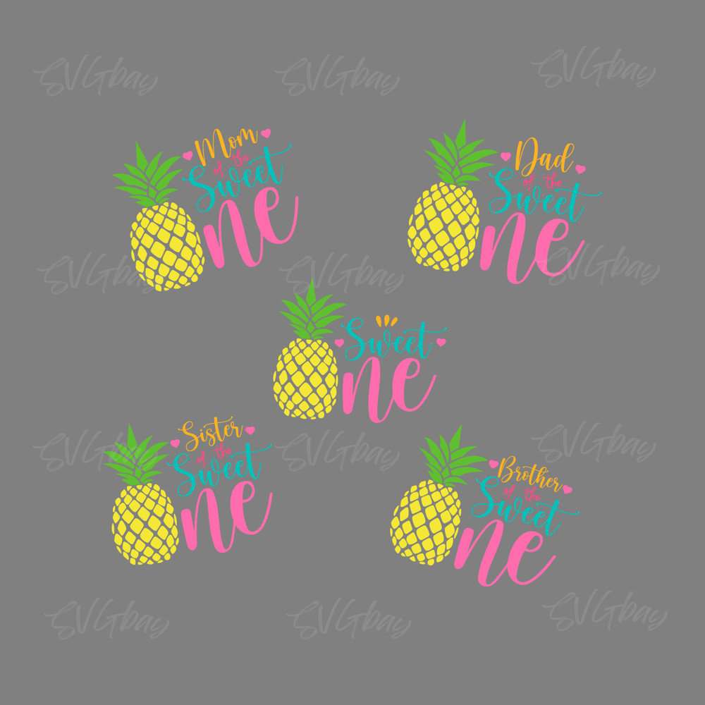 Sweet-one-SVG,-Sweet-one-pineapple-SVG,-Sweet-One-Family-2212904.png