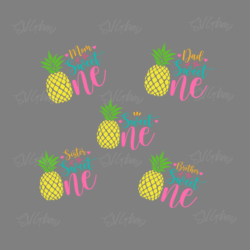 Sweet-one-SVG,-Sweet-one-pineapple-SVG,-Sweet-One-Family-2212904.png