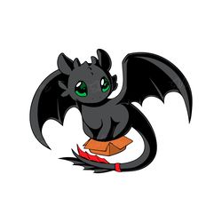 toothless cut file svg dxf png eps pdf clipart vector