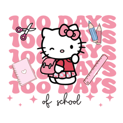 100 Days Of School Cartoon Shirt Png, Happy 100 Days Of School Png
