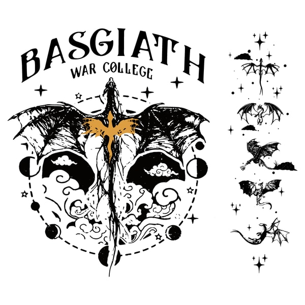 Basgiath Fourth Wing PNG Bundle, Rebecca Yarros Png, Xaden R | Inspire ...
