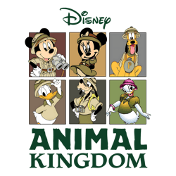 Animal Kingdom Png, Family Vacation Png, Family Squad Png