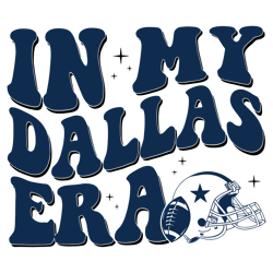 In My Dallas Era Cowboys Football SVG